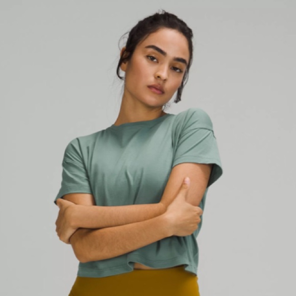 Lululemon Cates Tee Tidewater Teal 6